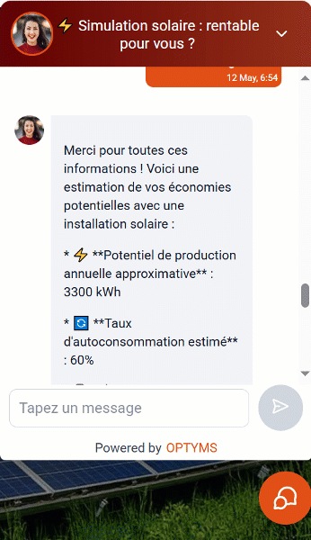 Interface Solarpros - Assistant IA pour installateurs solaires